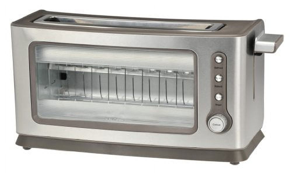 Kalorik Stainless Steel Glass Toaster
