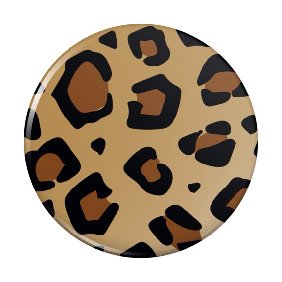 Leopard Print Animal Spots Kitchen Refrigerator Locker Button Magnet