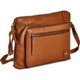 thumbnail image 1 of Bolso bandolera Wise Owl Accessories de cuero pequeño para mujer, 1 of 6
