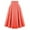 Orange, variant on Viikei Plus Size Skirts for Women Pocket Long High Print Long