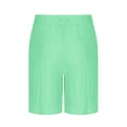 thumbnail image 4 of Yievot Jacquard Shorts for Men Casual Elastic Waist Shorts with Drawstring Summer Loose Comfy Lounge Trousers for Men, 4 of 5