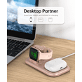 thumbnail image 6 of OLISSA 2-in-1 Wireless Charging Dock for Apple Watch & AirPods Pro/2/3, Black, 6 of 6