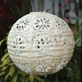 thumbnail image 3 of Allsop 31598 Soji Stella Boho Globe 12-In. Tyvek® Solar Lantern, 3 of 5
