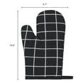 thumbnail image 6 of Unique Bargains Thick Cotton Lining Heat-Resistant Cooking Gloves Black, 6 of 6
