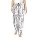 thumbnail image 1 of Fotbe Lavender Flowers Pantalones de Pijama para Mujer, Pantalones de Dormir, Pantalones Pj con Cordón y Bolsillos-3X-Large, 1 of 6