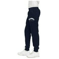thumbnail image 4 of Linfrsh Toddler Boys Sweatpants Kids Athletic Casual Cotton Elastic Drawstring Jogging Pants Navy,10-12 t, 4 of 7