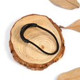 thumbnail image 3 of Zipper Pull Osprey Zip Pull Plastic 10Pcs Black Plastic  Smile Style Zipper Pulls Cord Rope For Clothing Bag Sories, 3 of 8