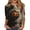 Multicolor, variant on Womens Halloween Tops Spider Web Skull 3/4 Sleeve Funny T Shirts Bat Spider Crew Neck Horror Blouses, XL