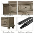 thumbnail image 5 of Furniture of America Astine Adult Transitional 7-Drawer Dresser, Gray, 5 of 8
