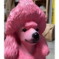 thumbnail image 5 of Pink Poodle Life Size Dog Statue, 5 of 8