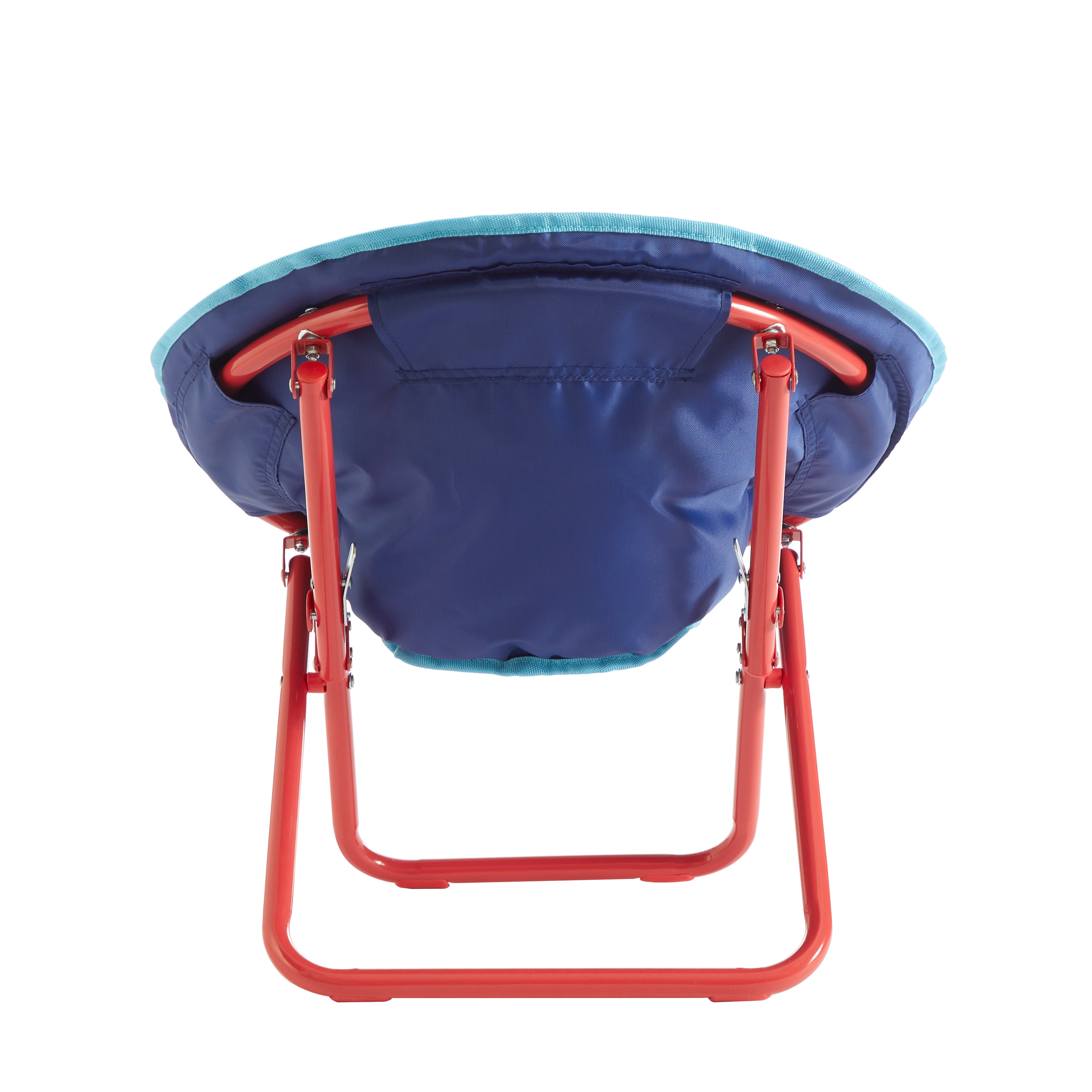 Nickelodeon's Paw Patrol 19" Toddler Mini Saucer Chair, Blue Polyester