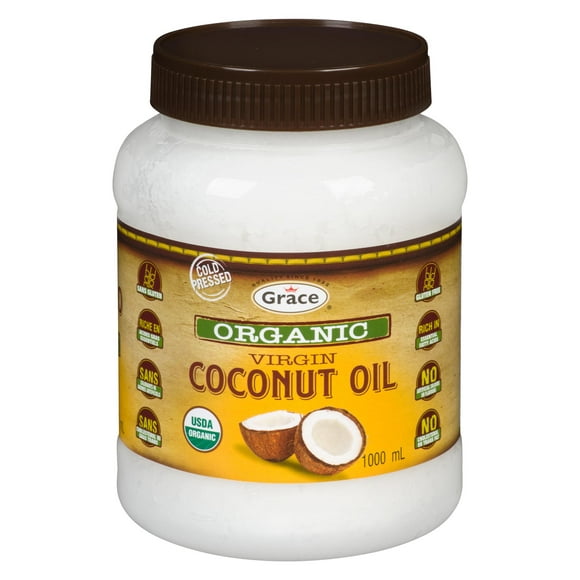 Grace Organic Virgin Coconut Oil, 1 L