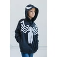 thumbnail image 4 of Marvel Spider-Man Venom Toddler Boys Zip Up Hoodie Toddler to Big Kid, 4 of 5