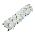 thumbnail image 3 of Panel de flores de fondo, decoración romántica de rosas artificiales, decoración de , Panel Floral de flores de seda para de recepción, 3 of 8