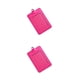thumbnail image 1 of Inteprter Paquete de 10 titulares de tarjetas de identificación Moda de negocios Carcasa protectora Multifuncional Tarjetas de autobús Manga para hombres Vertical/Rojo rosa 2piezas, 1 of 5