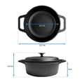 thumbnail image 3 of Olla de 3.8 litros Duch Oven /Tapa Victoria 26cm/con tapa de hierro/esmaltado, 3 of 4