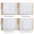 Diary, Tyeign 2025 Agenda Book Life Goal Planner Agenda Planners