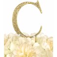 thumbnail image 1 of Unik Occasions Collection Rhinestone Wedding Cake Topper, Gold, 1 of 7