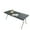 Dark Grey, variant on Waterproof Leather Tablecloth Rectangle,Stretch Fitted Tablecloth For Dining Tablecloth,All-Inclusive Table Cover For Party Indoor Outdoor-Black-244x75cm(96x30in)