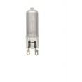 thumbnail image 2 of Bulbrite  Pack of (5) Dimmable T4 Bi-Pin (G9) Halogen Mini Frost 60 Watt, 2 of 5