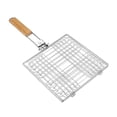 thumbnail image 3 of oshhnii BBQ Basket Cooking Stainless Steel Folding Outdoor Large Grilled Fish Clip Grill, 3 of 9