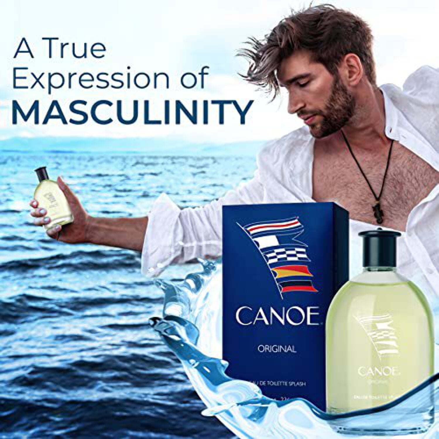 CANOE by Dana Eau De Toilette / Cologne 8 oz for Men