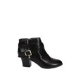 thumbnail image 2 of Thalia Sodi Womens Tully Faux Leather Block Heel Booties, 2 of 8