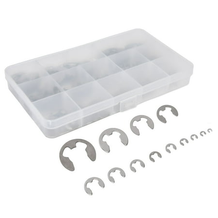 

Circlip E Clip Durable 400Pcs Stainless Steel Standard Design For Gear For Shaft For Bearing