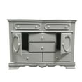thumbnail image 4 of Acme Furniture Flora Dresser w/Door, Gray Finish, 4 of 5