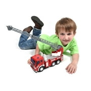 Maxx Action Realistic Play Vehicle Trucks, Fire Truck with Ladder, Unisex