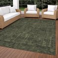 thumbnail image 3 of Addison Rugs Chantille Indoor/Outdoor Traditional Global Olive Machine Washable Rectangle Rug, 5' x 7'6", 3 of 8