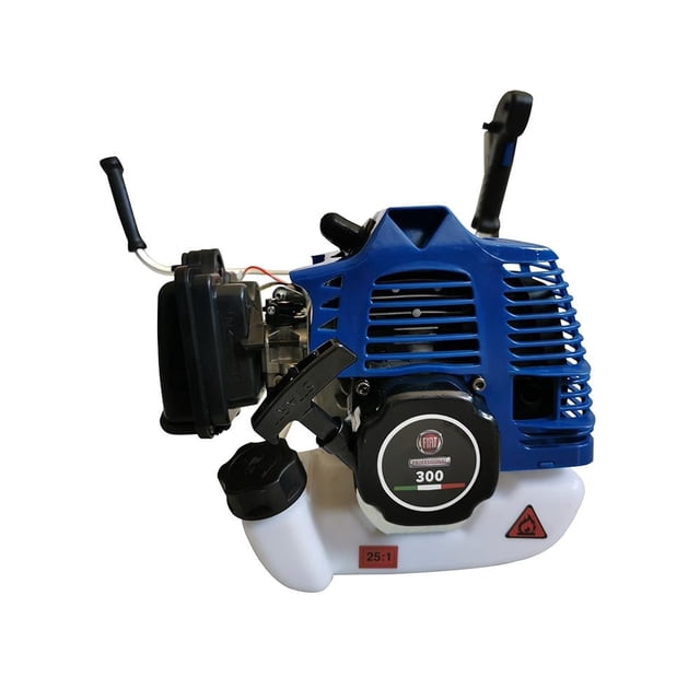 Desmalezadora Fiat Professional 300 con motor a gasolina de 2 tiempos de 30CC