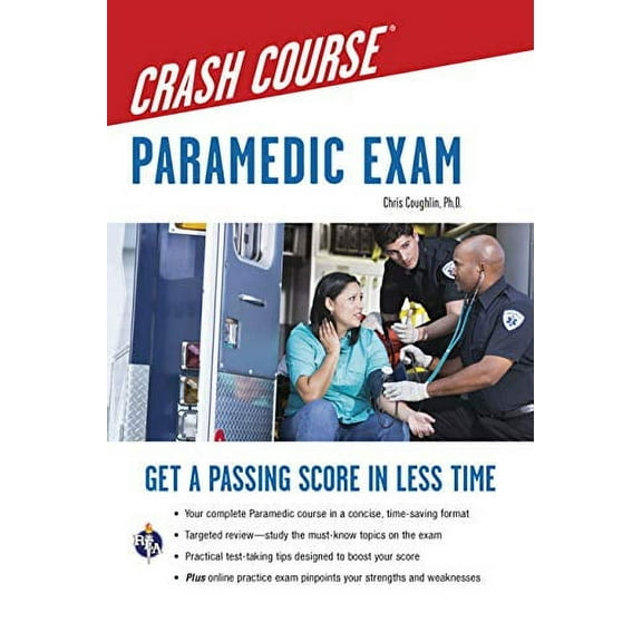 Pre-Owned Paramedic Crash Course with Online Practice Test (Paperback) 9780738612461