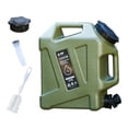 thumbnail image 5 of simhoa 12L Water Container, Water Bucket with Faucet Large Water Tank, Water Storage Jug, Water Carrier for Picnic, Car Driving, BBQ Green, 5 of 9