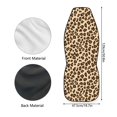 thumbnail image 6 of Uourmeti Wild Spot Car Seat Cover Anti-Abrasion Seat Covers for Cars Durable Perfect Match Original 1 Piece Compatible with Auto Vehicle, 6 of 6