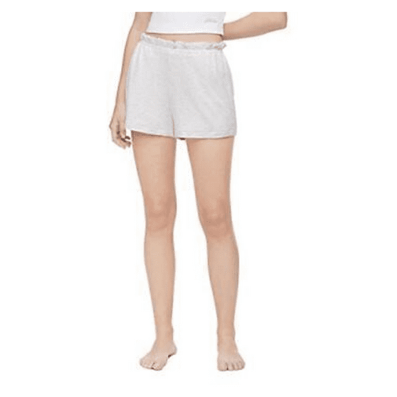 Calvin Klein Women's Pure Lounge Sleep Short, Snow Heather, S
