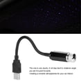 thumbnail image 4 of Luz De Cielo Para Techo De Automóvil USB, Giros Giratorios Cable Resistente Amplia Extensión De Estrellas Efecto De Iluminación Luz Ambiental Universal Para El, 4 of 7