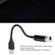 thumbnail image 4 of Luz De Cielo Para Techo De Automóvil USB, Giros Giratorios Cable Resistente Amplia Extensión De Estrellas Efecto De Iluminación Luz Ambiental Universal Para El, 4 of 7