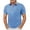 1-Blue, variant on Mens Polo T Shirt Short Sleeve with Button Loose Fit Summer Shirts Light Gray Mens Dress Shirts