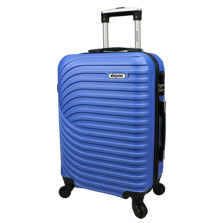 Dejuno Craft Hardside 3-Piece Spinner Luggage Set - Blue - Walmart.com