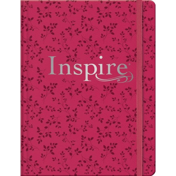 Pre-Owned Inspire Bible NLT, Filament Enabled Edition (Hardcover Leatherlike, Pink Peony): The Bible for Coloring & Creative Journaling Paperback