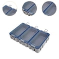 thumbnail image 6 of MAGIDEAL 3 Pieces s Box Fishing Accessory Box Waterproof Multipurpose Fishing gray, 6 of 8