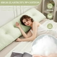 thumbnail image 3 of ANMINY Comfort Wedge Headboard Pillow Vacuum-Packed Plush Supportive Backrest for Reading & Relaxing for Bedroom, 3 of 8