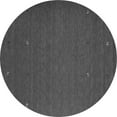 thumbnail image 1 of Ahgly Company Indoor Round Abstract Gray Contemporary Area Rugs, 5' Round, 1 of 1