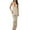 Beige, variant on Enjoytime Sexy Summer Dresses for Women Women's Summer Sleeveless V-Neck Dress Prom Cocktail Dresses for Women