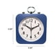 thumbnail image 3 of Despertador pequeño y silencioso con diseño de caramelos creativos de moda, reloj despertador de escritorio con barrido de viento y segundos., 3 of 6