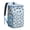 Blue, variant on Watercolor Crab and Ocean Print Backpack Cooler, Leakproof Insulated Cooler Bag, Waterproof Lunch Backpack for Coastal Travel, Picnic
