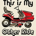 thumbnail image 3 of CafePress - Mower My Other Ride Light T Shirt - Men's Classic Graphic T-Shirt, 3 of 4
