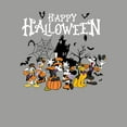 thumbnail image 4 of Happy Halloween Disney Shirts for Women & Men, Mickey Mouse and Friends Horror Graphic Tee - Heather Maroon, 4 of 4