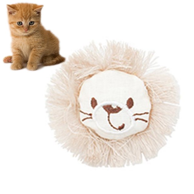Peluche Cataire Jouet Interactive Cartoon Forme Animale Chat Jouet Chaton Jouet À Mâcher